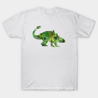 Ankylosaurus Watercolor Painting T-Shirt